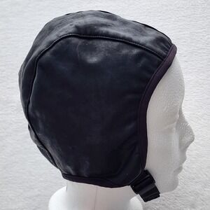 MEC Windstopper Helmet Liner Hat M/L Black Ear Flap Cycling Skull Cap Aviator